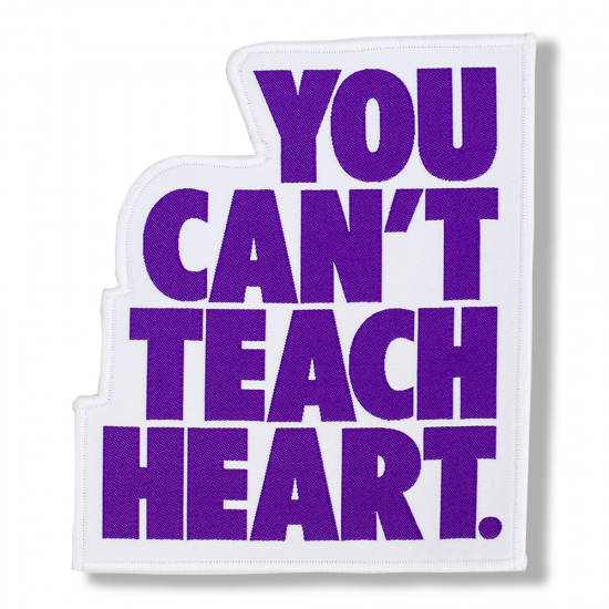 White You Can't Teach Heart. Patch 〈Purple YCTH〉
