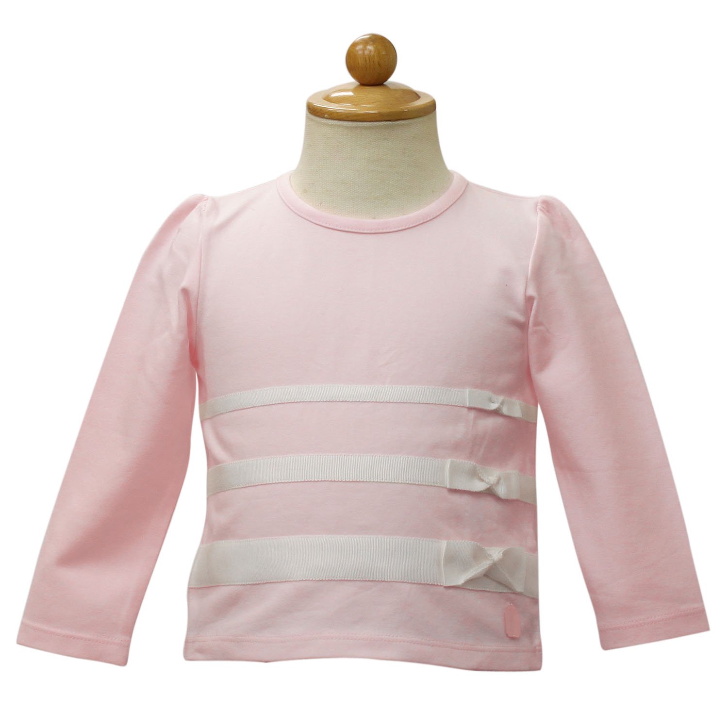 ベビーディオール Baby Dior ベビー服 リボン付き 長袖Tシャツ ロンT [CD-0250PK] - ブランドアウトレット MONTANA