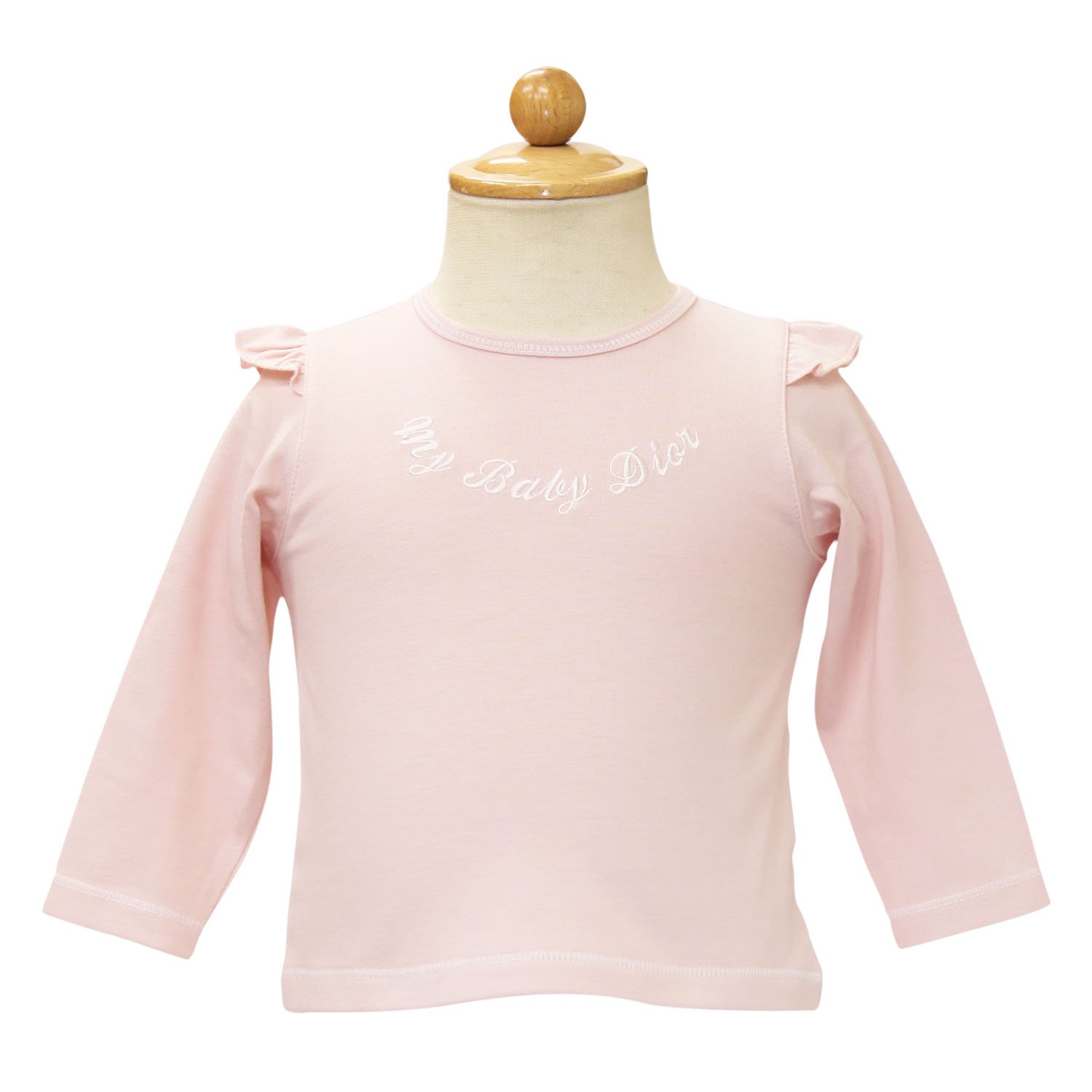 ベビーディオール Baby Dior ベビー服 ボタン付き 長袖Tシャツ ロンT [CD-0138PK] - ブランドアウトレット MONTANA