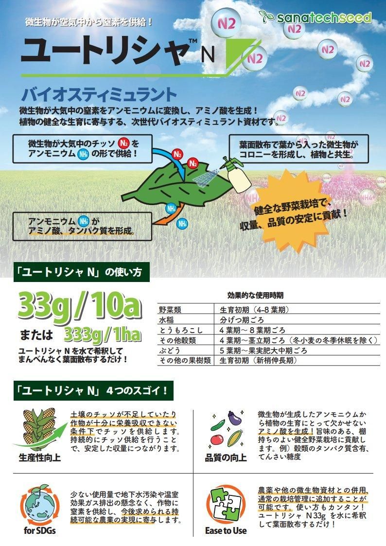ユートリシャN 333g - farmskytech