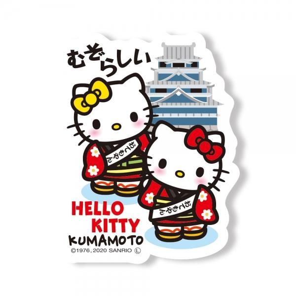 ハローキティご当地ステッカー 熊本 おてもやん あすなろ舎web Shop