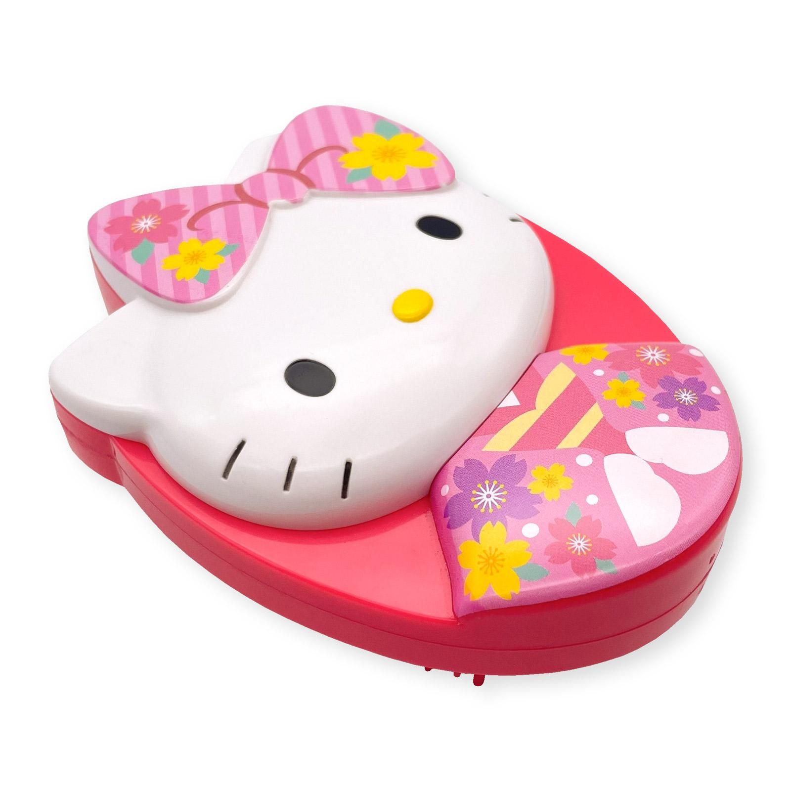ハローキティ和桜ヘアブラシ・レッド/あすなろ舎WEB SHOP ハローキティ和桜ヘアブラシ・レッド/あすなろ舎WEB SHOP