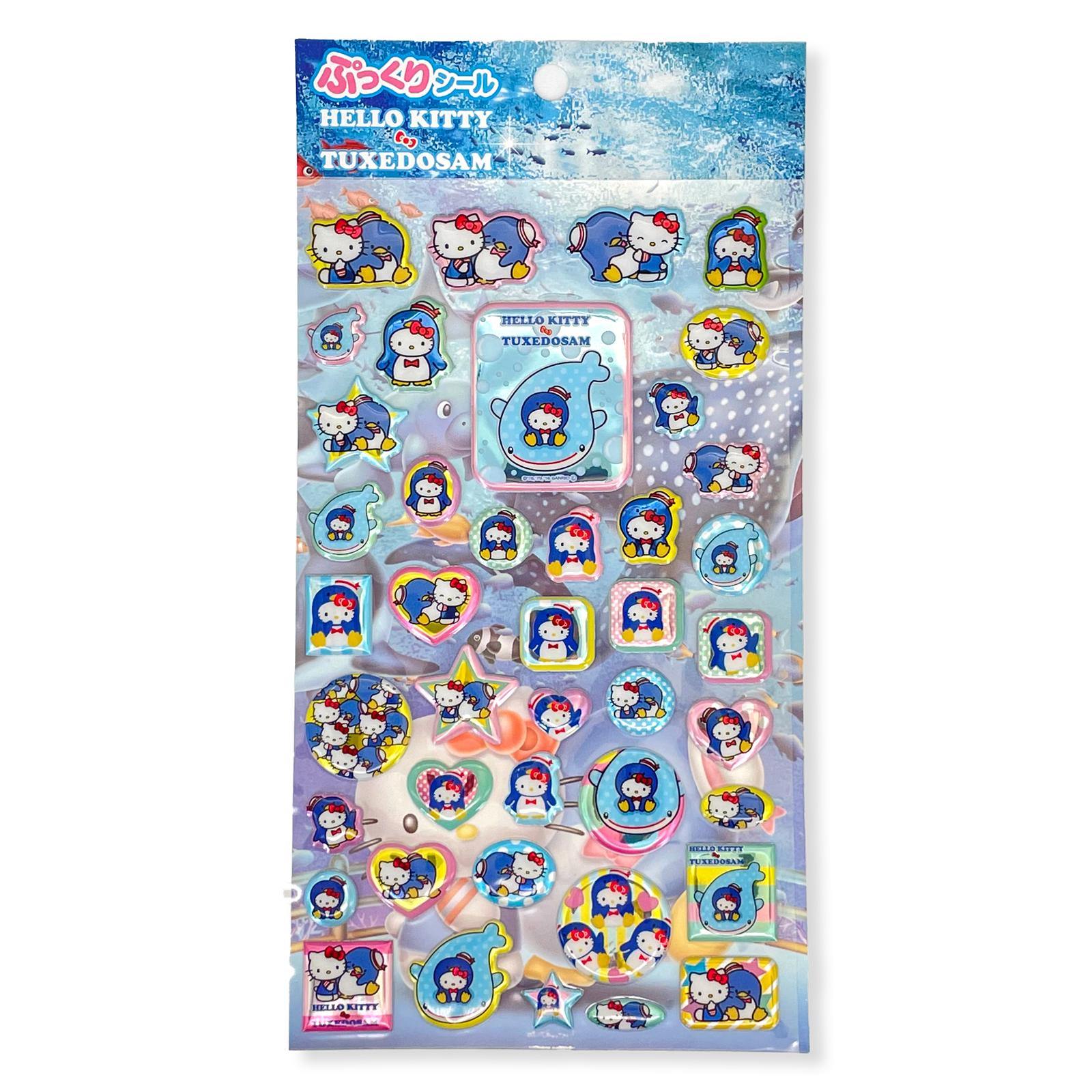 タキシードサムｘハローキティぷっくりシール あすなろ舎web Shop