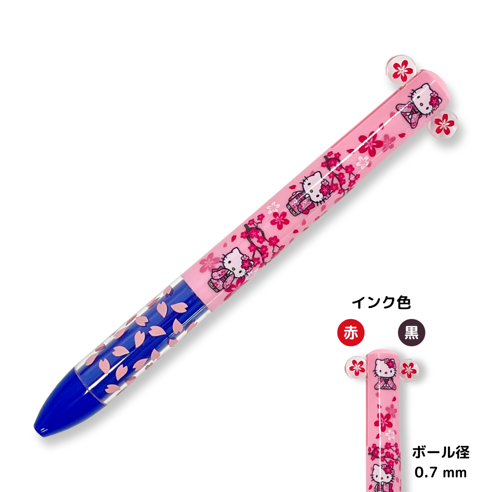 ハローキティ ミミ2色ボールペン・桜/あすなろ舎WEB SHOP ハローキティ ミミ2色ボールペン・桜/あすなろ舎WEB SHOP