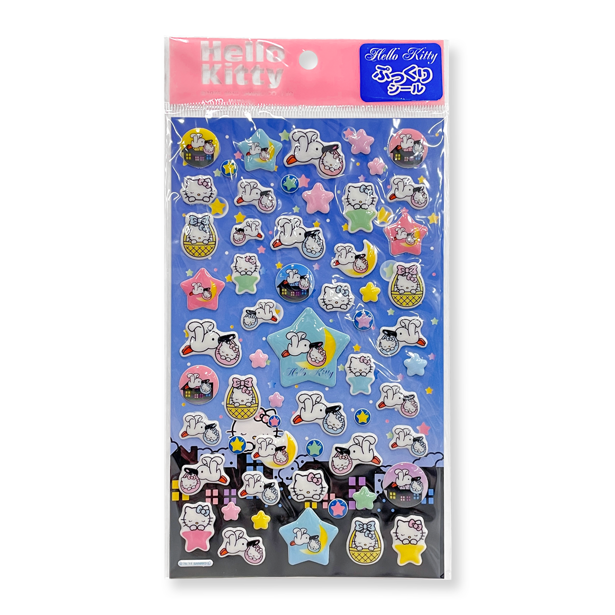 コウノトリ×ハローキティ ぷっくりシール/あすなろ舎WEB SHOP コウノトリ×ハローキティ ぷっくりシール/あすなろ舎WEB SHOP