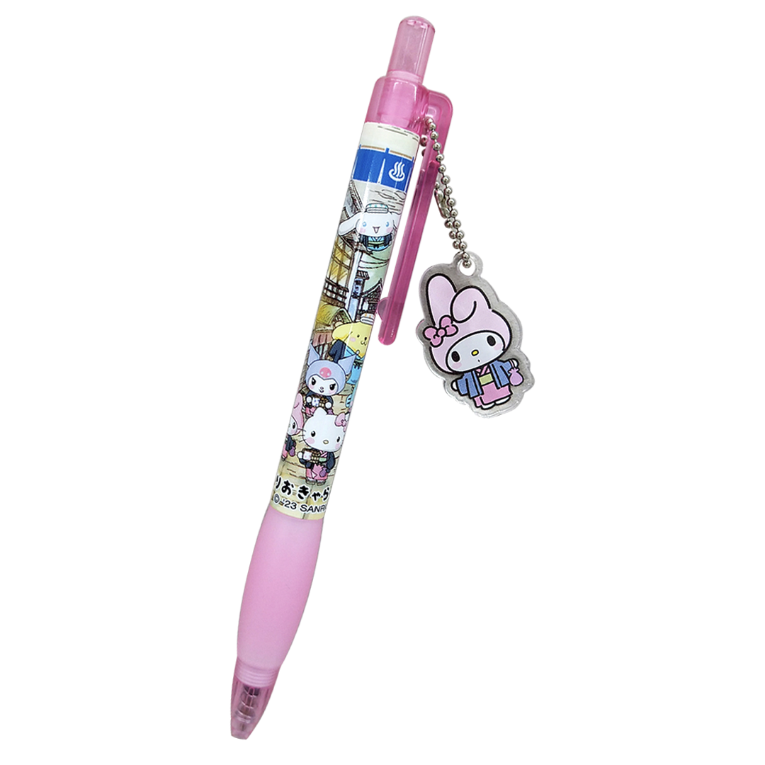 サンリオキャラクターズ温泉アクリルパーツ付ボールペン マイ