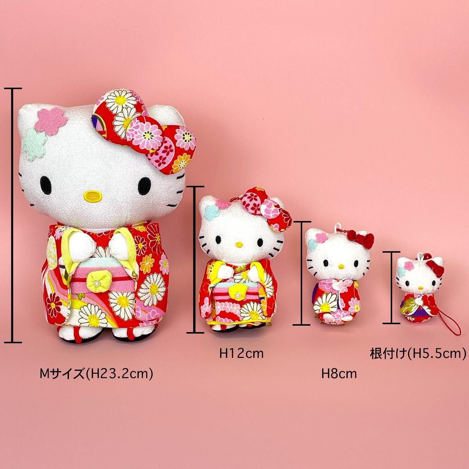 和装ちりめんマスコット・8㎝・シナモロール／あすなろ舎WEB SHOP