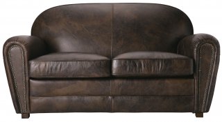 FLEAMARKET 2P SOFA BIKER TAN