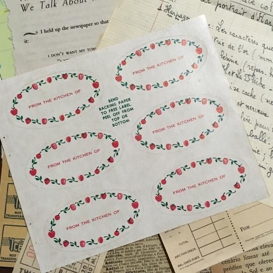 ビンテージ紙ものセットNo1 ヴィンテージ紙ものセット#1 - 紙モノ・雑貨の専門店 Atelier Yoco