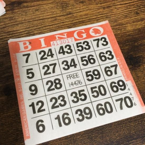 Bingoカード 1 15枚 紙モノ 雑貨の専門店 Atelier Yoco