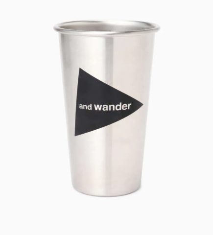 and wander アンドワンダー　MiiR pint cup 16oz（473ml)・MiiR社製真空断熱構造パイントカップ