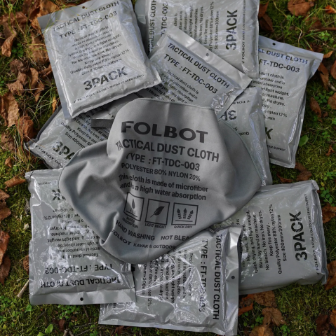 【FOLBOT】Tactical Dust Cloth　　3枚セット