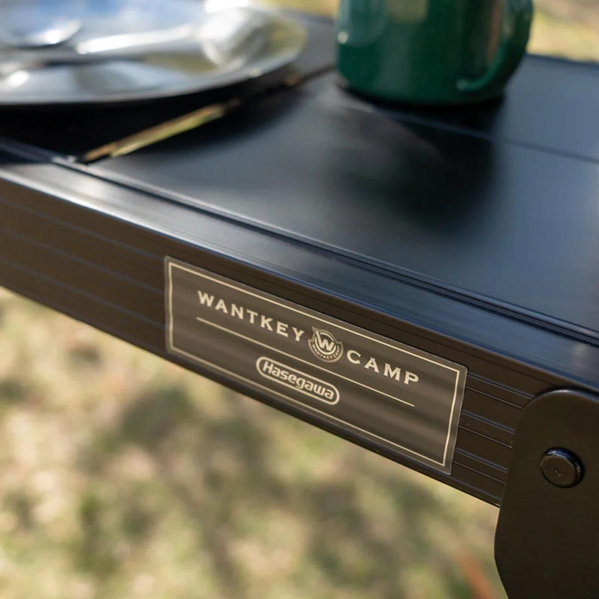 WANTKEY CAMP×HASEGAWA アルミグリルテーブル | 人気のフラット WANTKEY CAMP×HASEGAWA アルミグリルテーブル | 人気のフラット