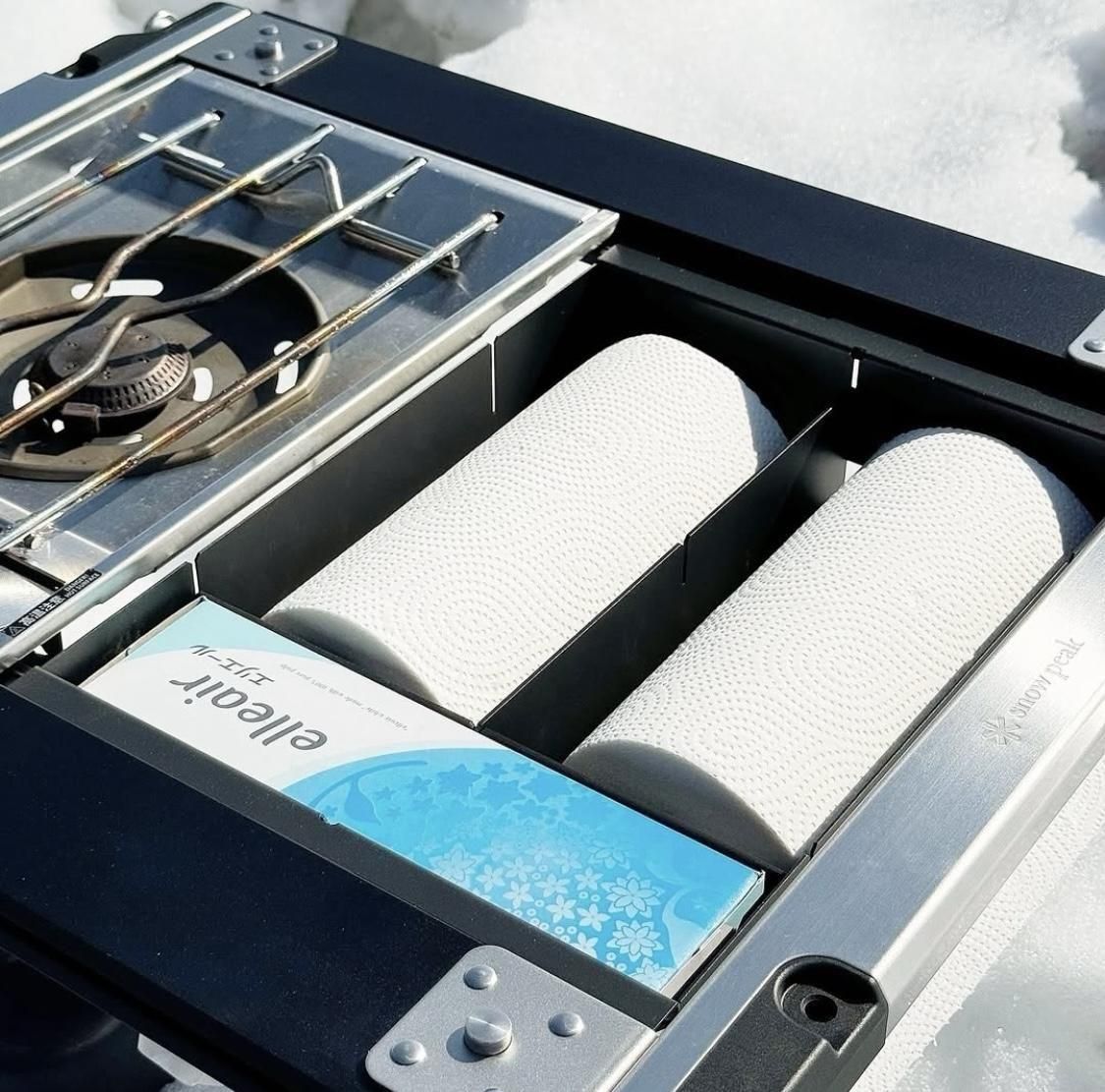  peak　igt規格　ステンレスボックス　1ユニット　深型 snow peak snowpeak スノーピーク メッシュトレー 1ユニット 深