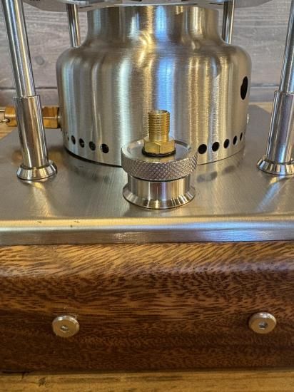 BRENNHOLZ infernoX | 加圧式アルコールストーブ - Outdoor Shop