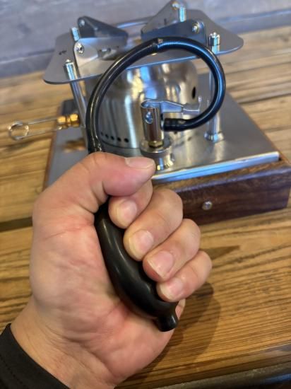 BRENNHOLZ infernoX | 加圧式アルコールストーブ - Outdoor Shop