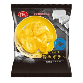 ヤマザキビスケット アツギリ贅沢ポテト 北海道バター味 55g 12コ入り 2022/01/17発売 (4903015903228)