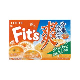 ロッテ Fit's（爽 冷凍みかん味） 12枚 200コ入り 2022/06/21発売 (45205460c)