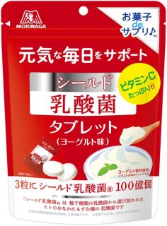 森永製菓 シールド乳酸菌タブレット 33g 64コ入り 2022/06/21発売 (4902888255694c)