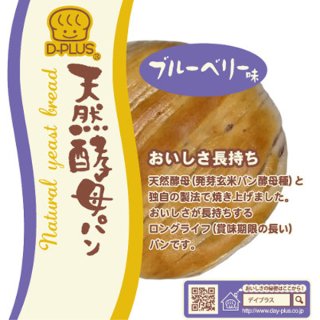デイプラス 天然酵母パン ブルーベリー味 1個 12コ入り (4571170199734)
