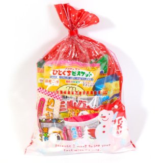 【特注品】430円クリスマス袋お菓子袋詰め(omtma8259)