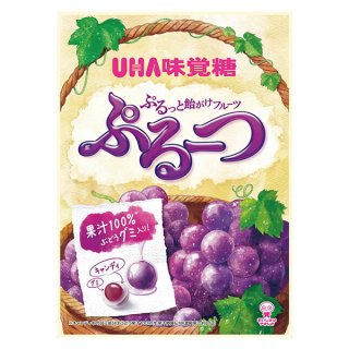 UHA味覚糖 ぷるーつ 80g 6コ入り 2022/09/26発売 (4902750926639)