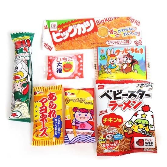 全国送料無料) お菓子 詰め合わせ うまい棒・ベビースター