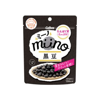 カルビー miino 黒豆しお味 30g 12コ入り 2023/04/17発売 (4901330646950)