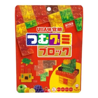 UHA味覚糖 つむグミ　ブロック 81g 10コ入り 2023/05/01発売 (4902750709423)