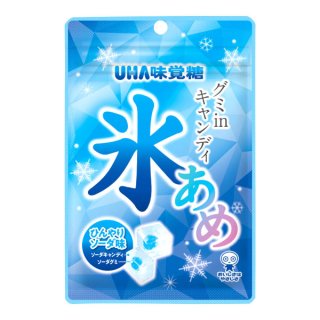 UHA味覚糖 氷あめ ソーダ 63g 72コ入り 2023/09/25発売 (4902750945104c)