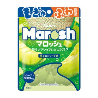 カンロ マロッシュ メロンソーダ味 46g 12コ入り 2023/11/27発売 (4901351025062x2)