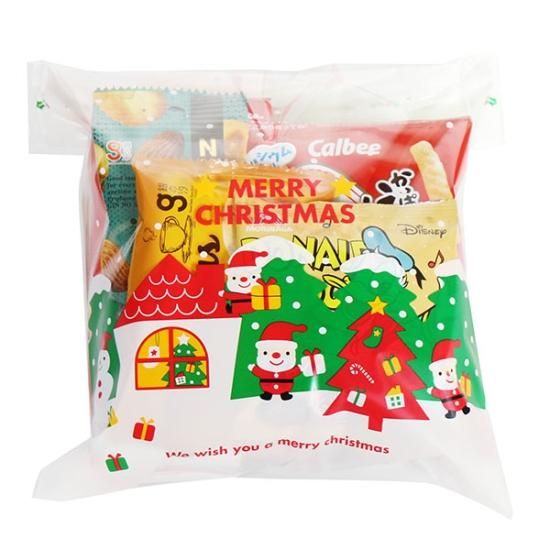 お菓子 詰め合わせ クリスマス袋 570円 袋詰め おかしのマーチ