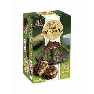 森永製菓 抹茶のミニガトーショコラ 8個 40コ入り 2024/02/06発売 (4902888264061c)