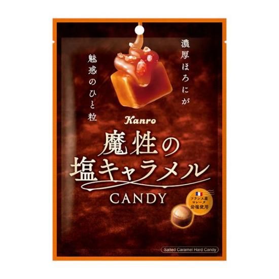 カンロ 魔性の塩キャラメルキャンディ 65g（個装紙込み） 48コ入り 