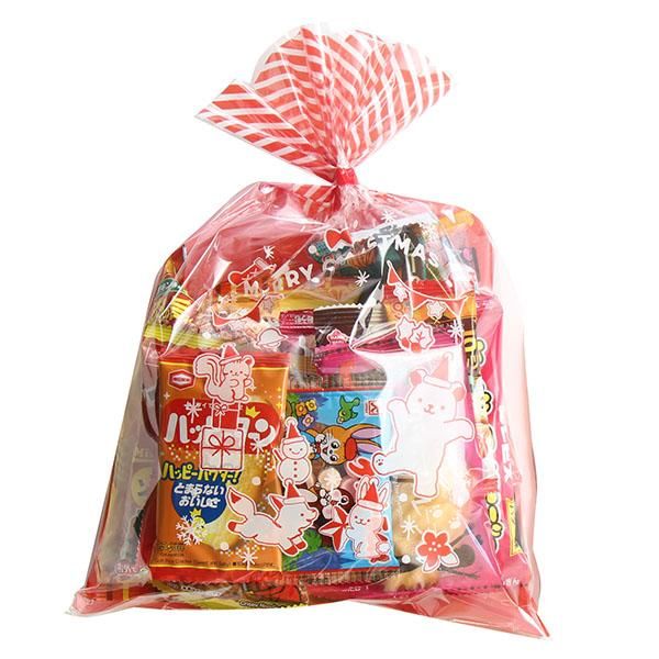 お菓子詰め合わせ　大人気　② お菓子 詰め合わせ 花柄袋 370円 袋詰め おかしのマーチ