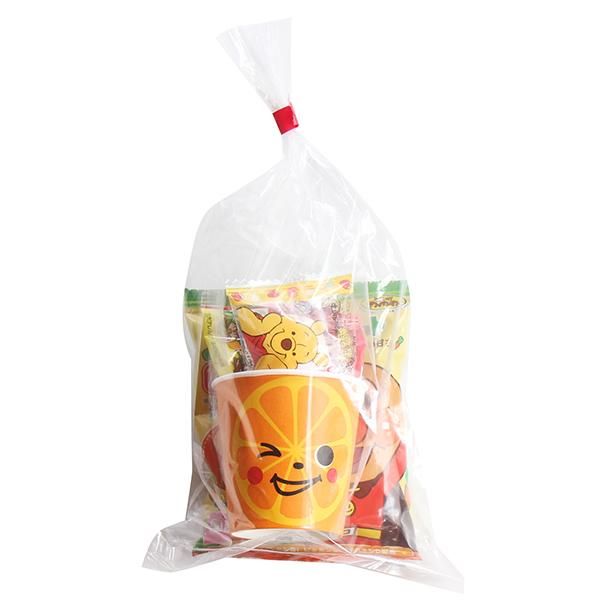 地域限定送料無料)【20袋】ミニ紙コップ入りお菓子（4コ入
