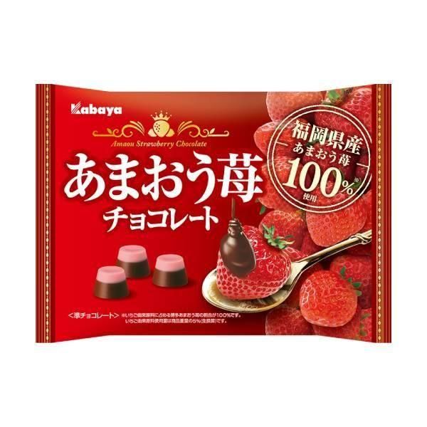 カバヤ あまおう苺チョコレート 122g 18コ入り 2025/02/25発売