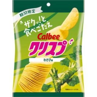 カルビー クリスプ わさび味 45g 16コ入り 2025/07/14発売 (4901330621100)