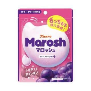 カンロ マロッシュ グレープソーダ味 50g 6コ入り 2025/07/07発売 (4901351026298)
