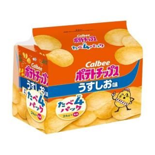 カルビー ポテトチップス うすしお味たべよんパック 96g 8コ入り 2025/09/01発売 (4901330504854)
