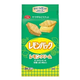 ヤマザキビスケット レモンパック 16枚(8枚×2パック) 12コ入り 2025/09/01発売 (4903015174567)