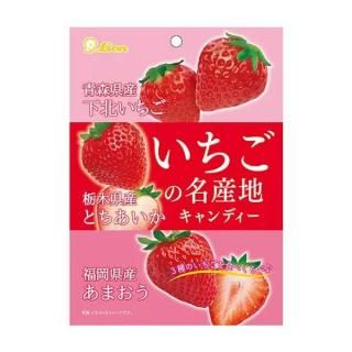 ライオン菓子 いちごの名産地キャンディー 71g 18コ入り 2025/09/16発売 (4903939020629c)