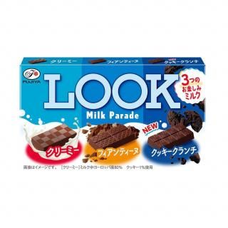 不二家 ルック(ミルクパレード) 43g(9枚) 160コ入り 2025/09/09発売 (4902555160603c)