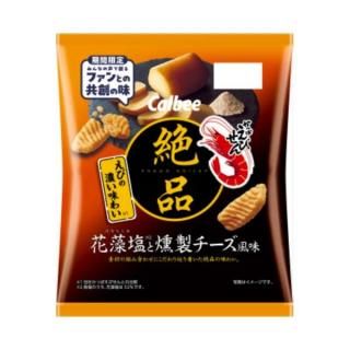 カルビー 絶品かっぱえびせん 花藻塩と燻製チーズ風味 50g 12コ入り 2025/09/08発売 (4901330112721)