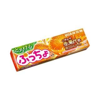 UHA味覚糖 ぷっちょスティック とろける有田みかん 10粒 10コ入り 2025/09/08発売 (4902750978904)