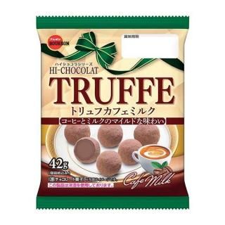 ブルボン トリュフカフェミルク 42g(個装紙込み) 40コ入り 2025/09/09発売 (4901360364107c)