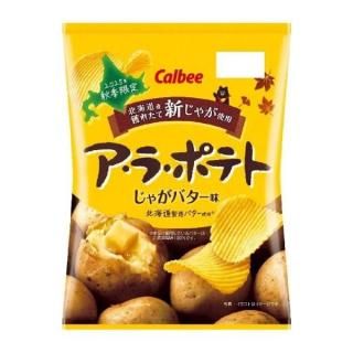 カルビー ア・ラ・ポテトじゃがバター味 64g 12コ入り 2025/09/15発売 (4901330600662)