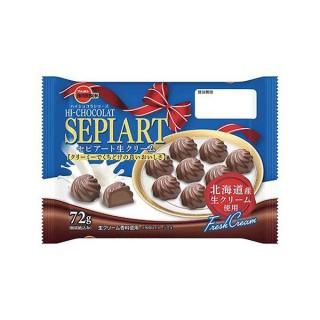 ブルボン セピアート生クリーム 72g(個装紙込み) 40コ入り 2025/09/16発売 (4901360364084c)