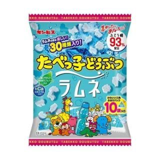 ギンビス たべっ子どうぶつ ラムネ 80g(8gx10袋) 12コ入り 2025/09/22発売 (4901588331943)