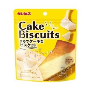 ギンビス まるでケーキなビスケット ベイクドチーズケーキ味 50g 10コ入り 2025/09/22発売 (4901588231939)